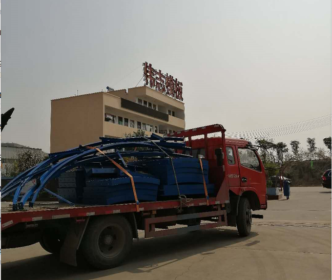 河南液壓鋼模板廠家生產的風機模板開始發貨