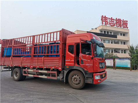 河南鋼模板廠家——上羅高速圓柱鋼模板開始發貨