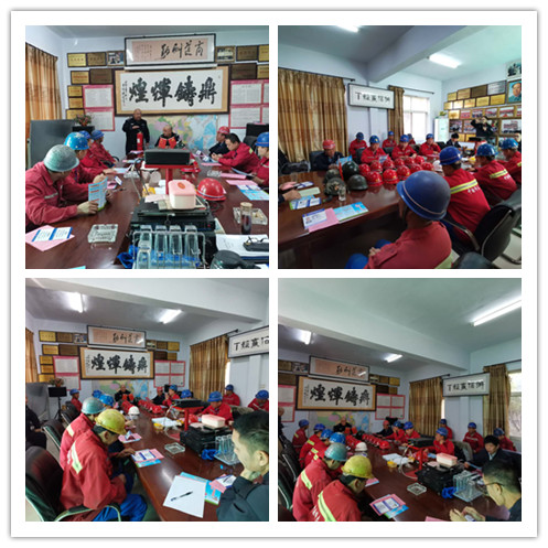 歡迎河洛鎮(zhèn)民警走進(jìn)偉志模板講解防騙知識