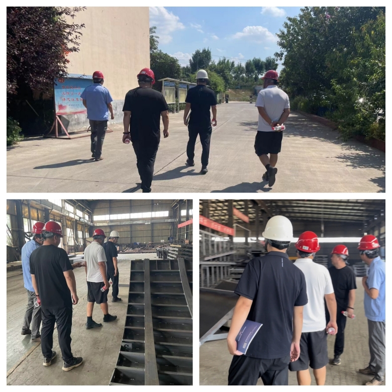 歡迎客戶到偉志鋼模板廠家參考察