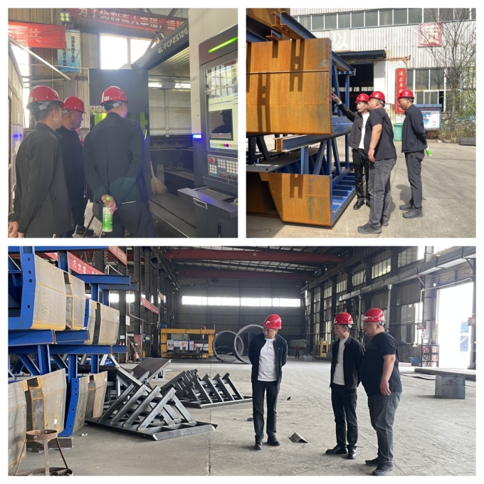 遼寧客戶到偉志廠家考察